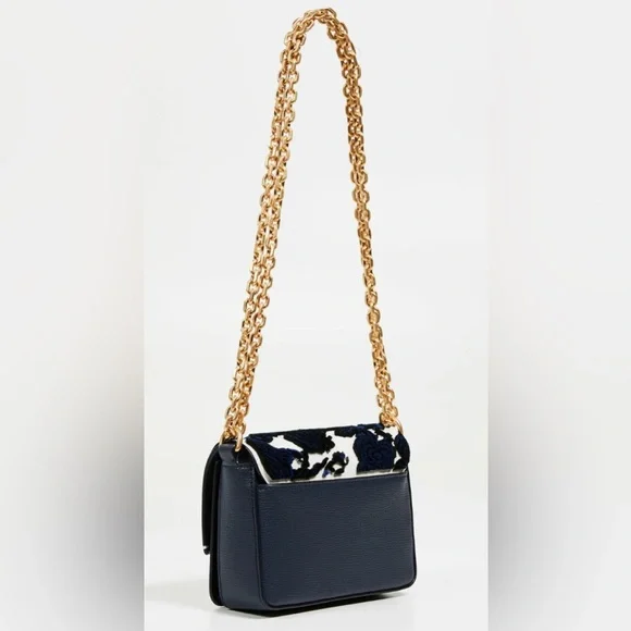 NWT Luxury Maximalist Couture Authentic Tory Burch Kira Fil Coupé Shoulder Bag - Picture 10 of 17